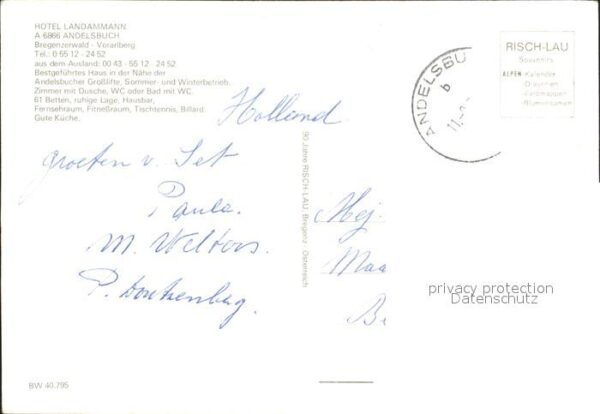 Andelsbuch Vorarlberg Hotel Landamann – Bild 2