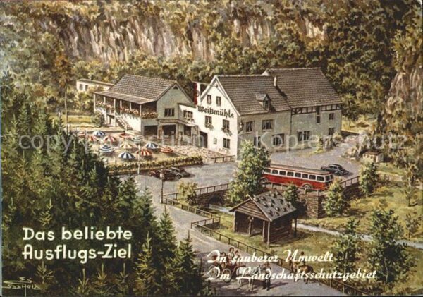 Cochem Mosel Gasthaus Pension Weißmühle