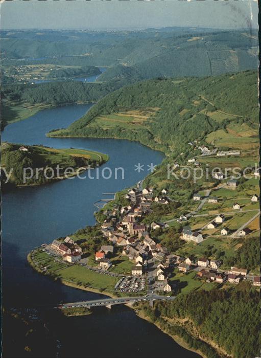 Einruhr Fliegeraufnahme Obersee der Rurtalsperr