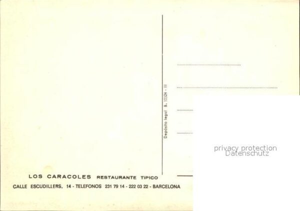 Barcelona Cataluna Restaurant Los Caracoles – Bild 2