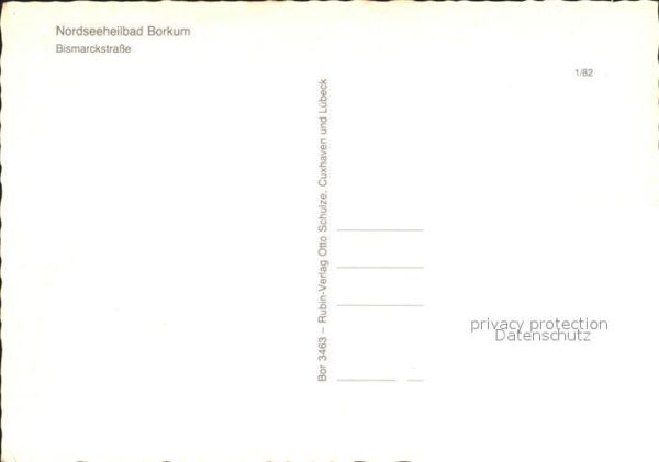 Borkum Bismarckstrasse – Bild 2