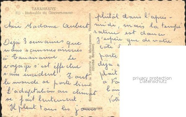 Tananarive Immeuble du Gouvernement – Bild 2