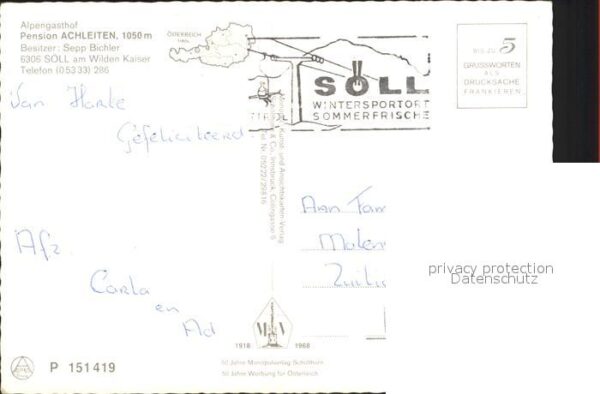 Soell Tirol Pension Achleiten – Bild 2