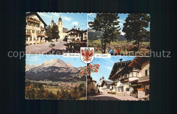 St Johann Tirol Hauptplatz Angereralm-Bahn St. Johann W