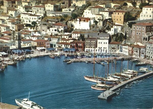 Hydra Greece Hafenpartie