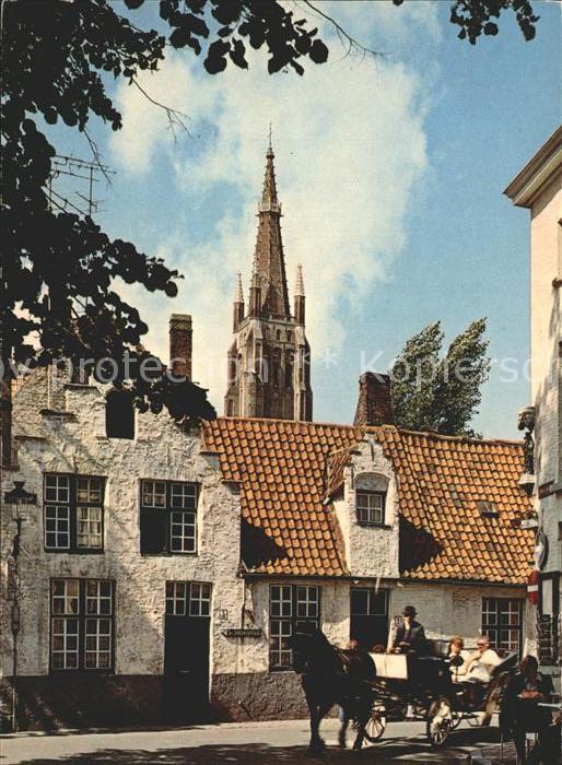 Brugge Waalplaats Pferdewagen