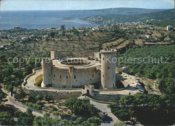 Palma de Mallorca Fliegeraufnahme Castillo de Bellver