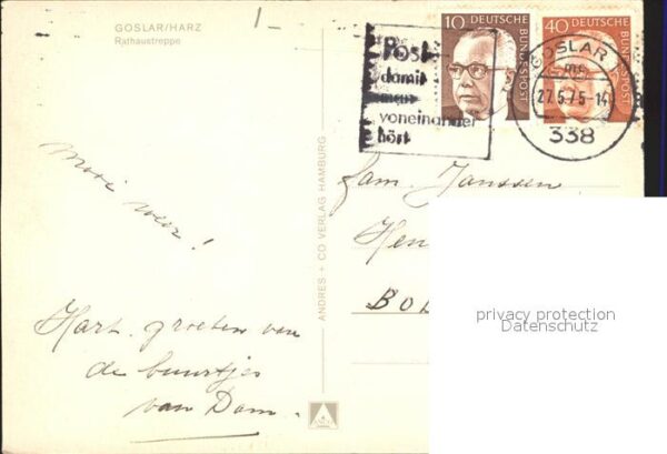 Goslar Rathaustreppe – Bild 2