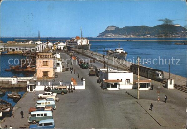 Algeciras Andalucia Hafeneingang