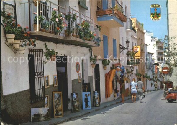 Benidorm Calle Tipica
