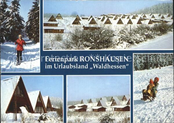 Ronshausen Waldhessen Machtlos Feriendorf im Winte