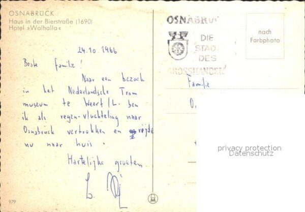 Osnabrueck Hotel Walhalla Bierstrasse – Bild 2
