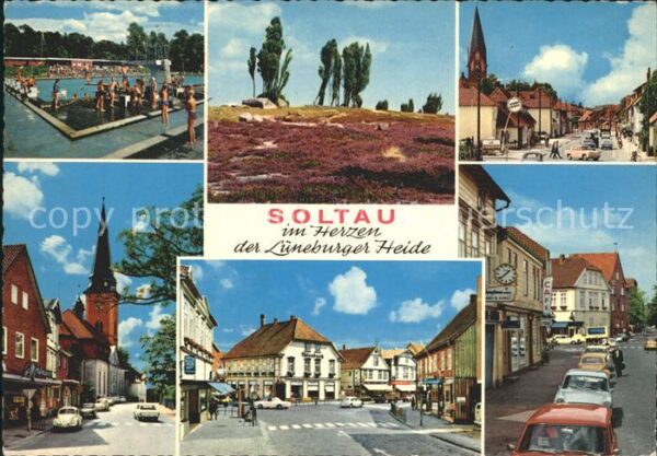 Soltau Lüneburger Heide Freibad Strassenpartie