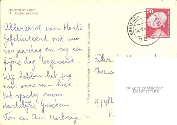 Breisach Rhein St. Stephansmünster – Bild 2