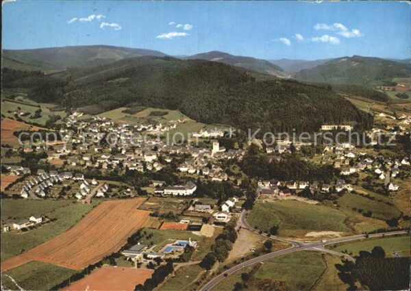 Fredeburg Schmallenberg Sauerland Fliegeraufnahme