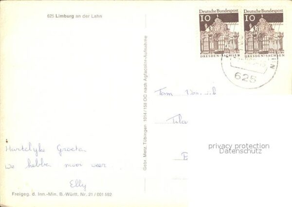 Limburg Lahn Fliegeraufnahme mit Lahnbrücken – Bild 2
