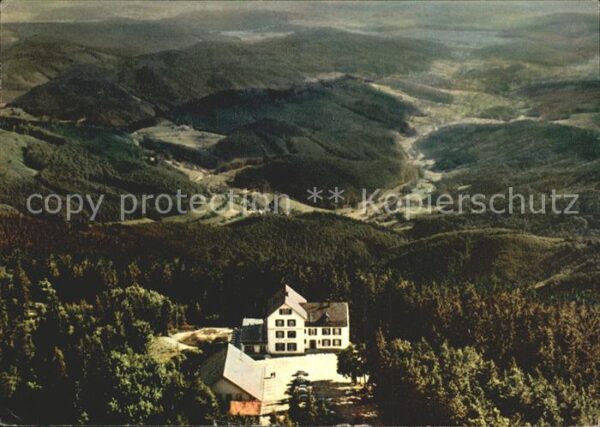 Badenweiler Fliegeraufnahme Hotel Hochblauen