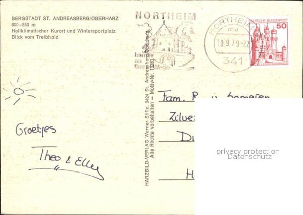 St Andreasberg Harz Bergstadt Blick vom Treibholz – Bild 2