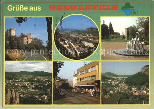 Gerolstein Kasselburg Brunnenplatz
