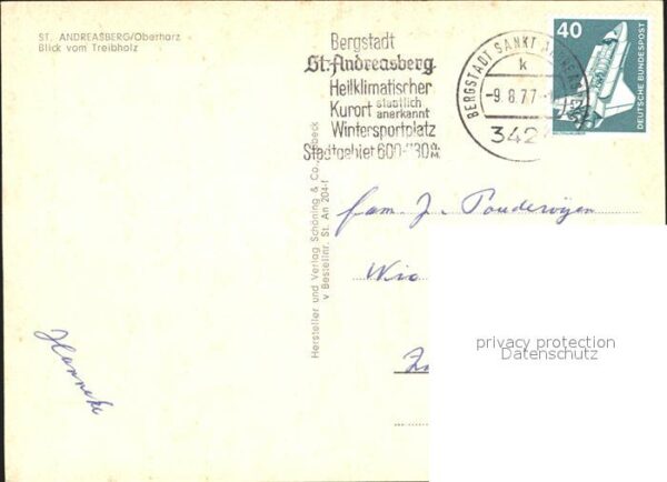 St Andreasberg Harz Blick vom Treibholz – Bild 2