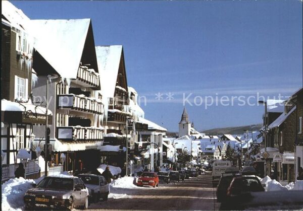 Winterberg Hochsauerland Strassenpartie