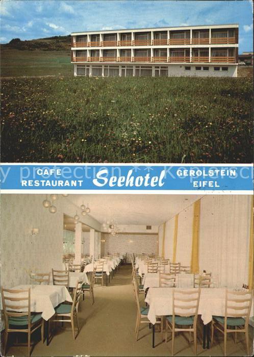 Gerolstein Cafe Restaurant Seehotel