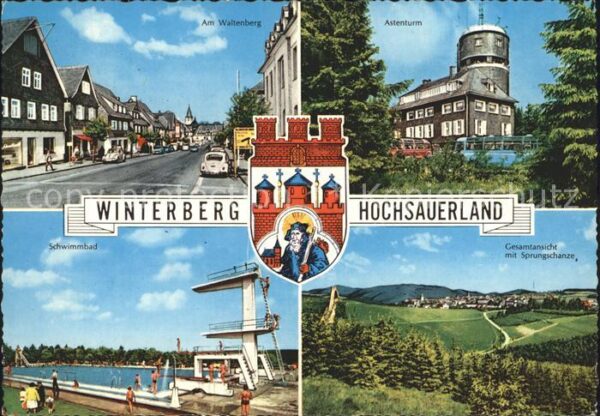 Winterberg Hochsauerland Waltenberg Astenturm Sprungschanze Schw