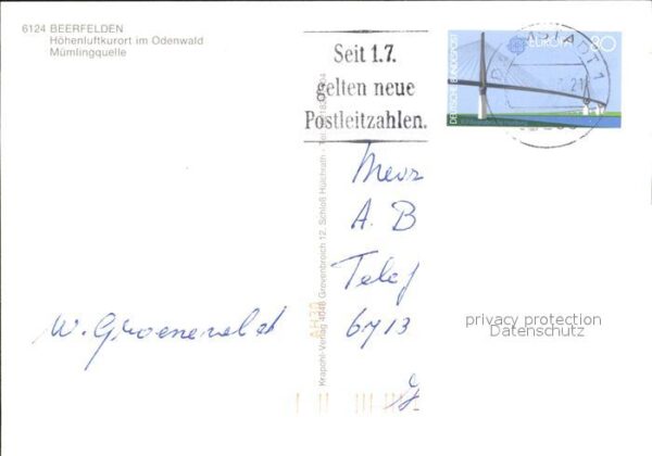 Beerfelden Odenwald Mümlingquelle – Bild 2