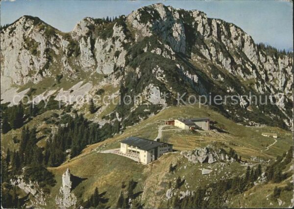 Kampenwand Chiemgau Berggaststätte Gebirgspanorama
