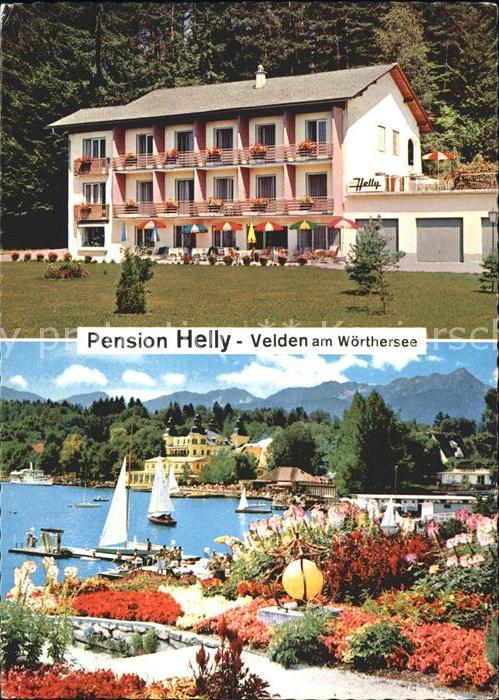 Velden Woerthersee Pension Helly Badesteg Segeln Alpenblic