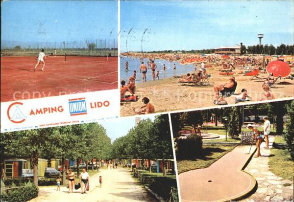 Cavallino Venezia Camping Lido Strand Minigolf Tennis