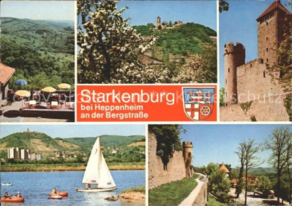 Heppenheim Bergstrasse Burgschänke Greifvogelwarte Falknerei S