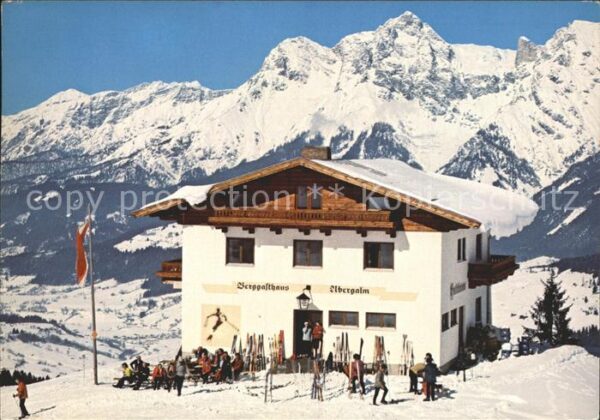 Maria Alm Steinernen Meer Berggasthof Pension Abergalm Winterspor