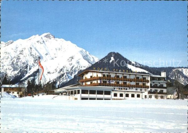 Pertisau Achensee Hotel Pfandler Wintersportplatz Alpen