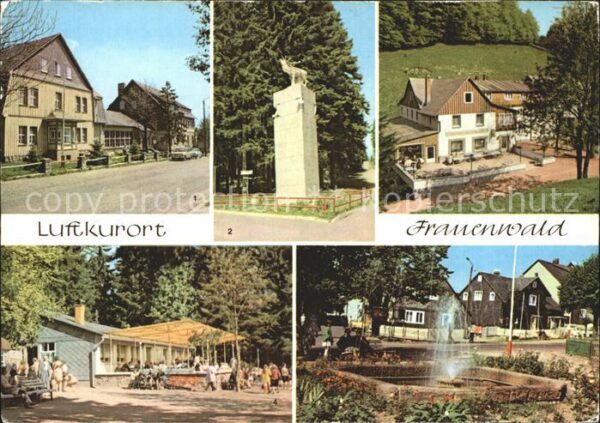 Frauenwald Thueringen FDGB Erholungsheim Raymonde Dien Monume