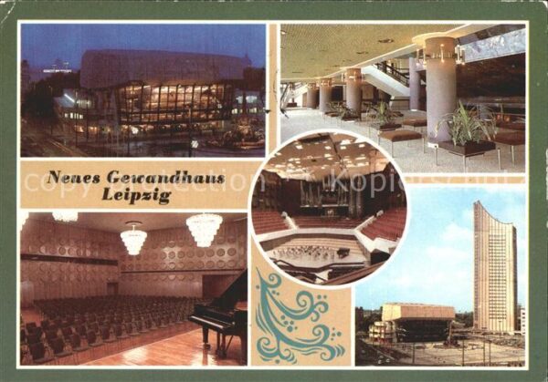 Leipzig Neues Gewandhaus Foyer Saal Hochhaus de