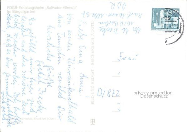 Templin FDGB Erholungsheim Salvador Allende Bür – Bild 2