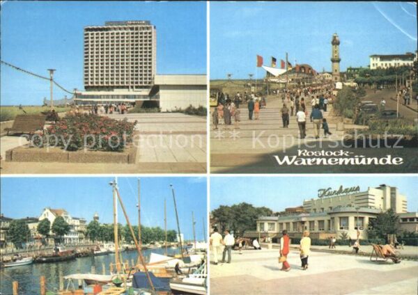 Warnemuende Ostseebad Hotel Neptun Strandpromenade Gaststätte