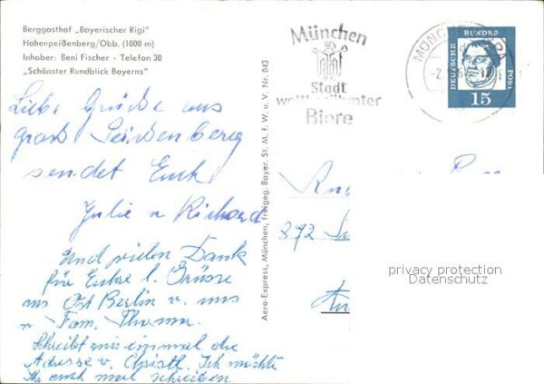 Hohenpeissenberg Berggasthof Bayerischer Rigi Fliegerauf – Bild 2