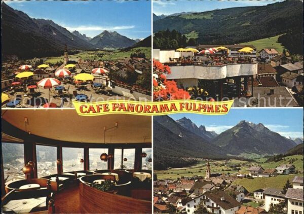 Fulpmes Tirol Cafe Panorama Stubaital Alpenpanorama