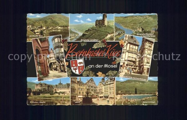 Bernkastel-Kues Burgruine Landshut Jugendherberge Fachw