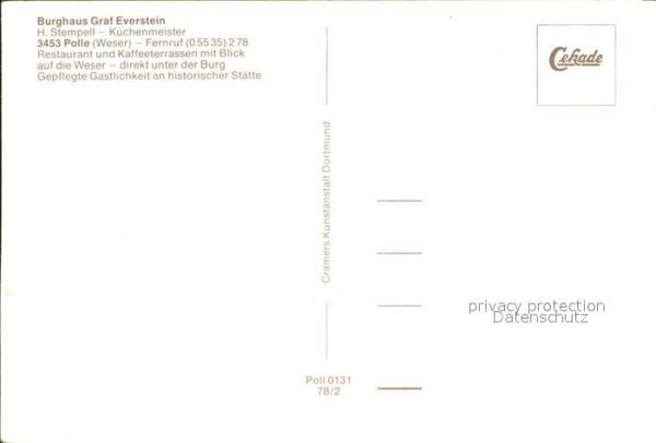 Polle Burghaus Graf Everstein Restaurant – Bild 2