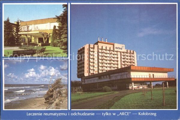 Kolobrzeg Polen Sanatoryjno Arka Mega Sanatorium Dünen