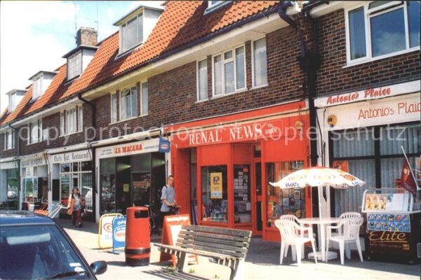 Worthing West Sussex Renal News Shops Street Scene