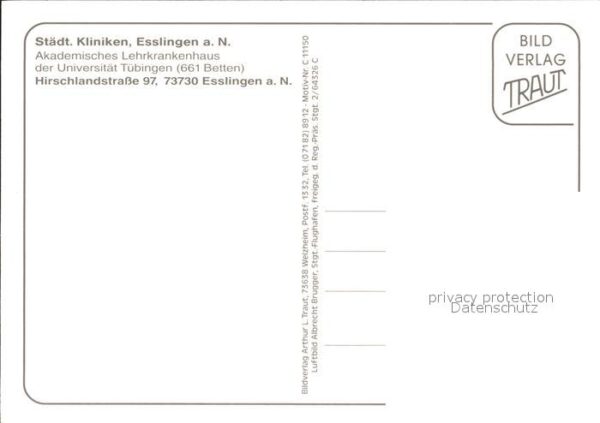 Esslingen Neckar Städtische Kliniken Lehrkrankenhaus der – Bild 2