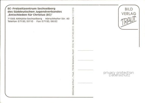 Sechselberg EC Freizeitzentrum – Bild 2