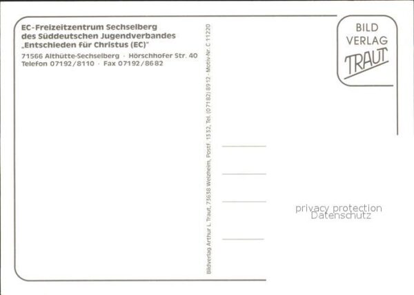 Sechselberg EC Freizeitzentrum – Bild 2