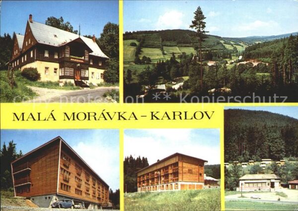 Karlov Mala Moravka Hotel Chata Berghütte Panorama Landscha