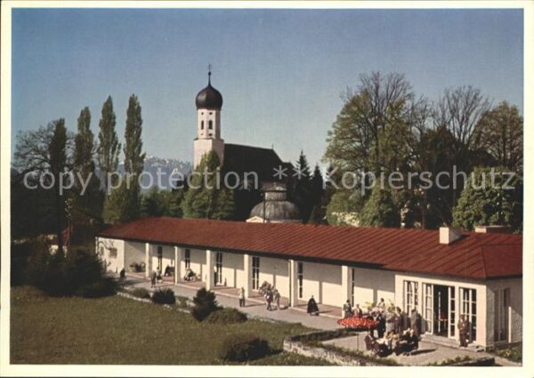 Bad Heilbrunn 800 Jahre Jodbad Trinkhalle Wandelhalle