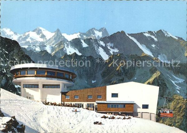 Soelden Oetztal Seilbahn Bergstation Gaislachkogel Gipf